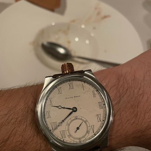 South Bend Watch Company Model 1 1920 Grade 429 Following a good meal