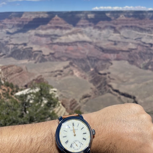 South Bend Watch Company Model 2 1910 Fancy Dial w/ Fancy Hands Grand Watch - Grand Canyon